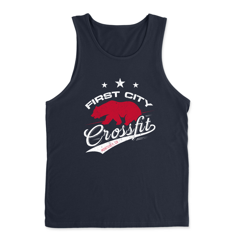 Mens 2X-Large DARK_NAVY Tank Top