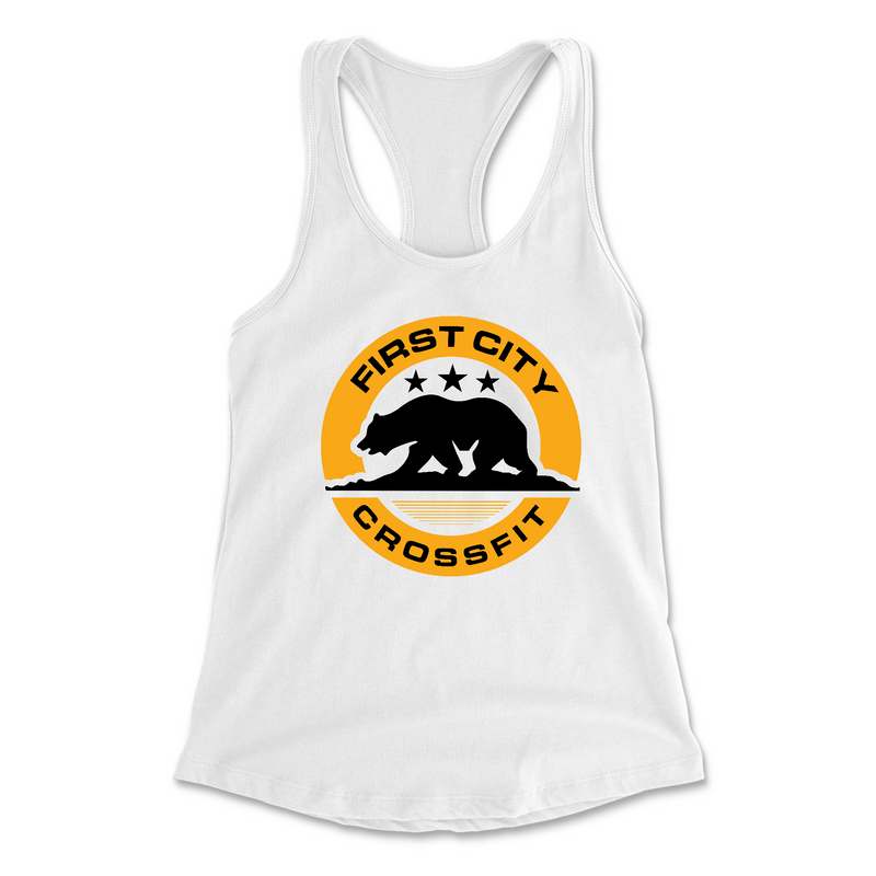 Womens 2X-Large WHITE Tank Top