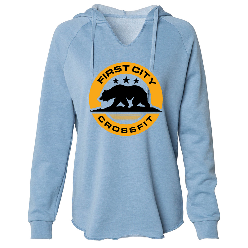 Womens 2X-Large MISTY_BLUE Hoodie