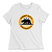 Womens 2X-Large WHITE Relaxed Jersey T-Shirt
