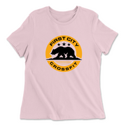 Womens 2X-Large PINK Relaxed Jersey T-Shirt
