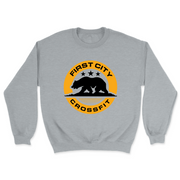 Mens 2X-Large GRAY_HEATHER Midweight Sweatshirt