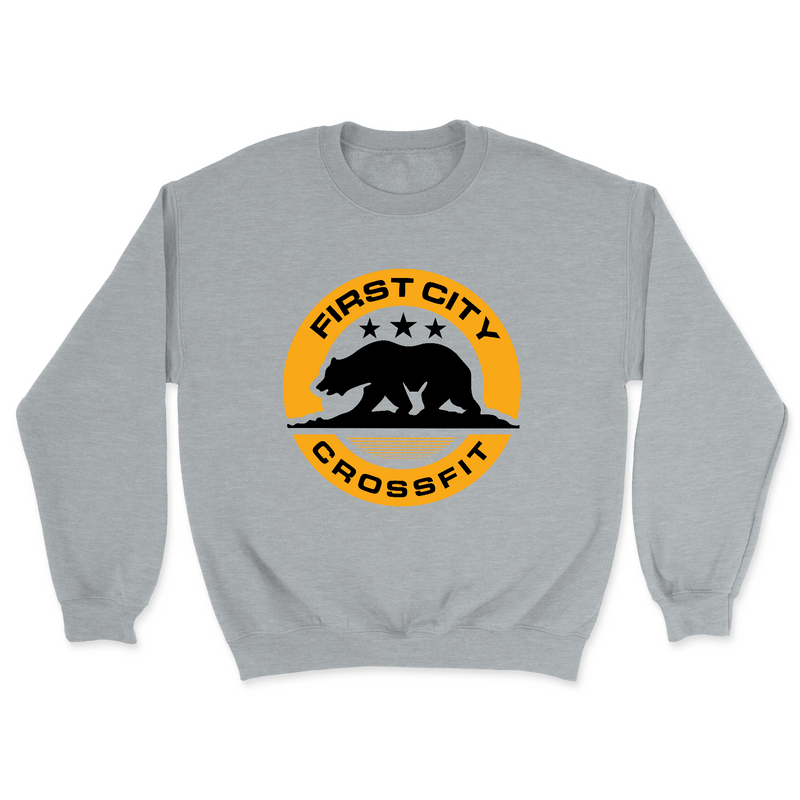 Mens 2X-Large GRAY_HEATHER Midweight Sweatshirt