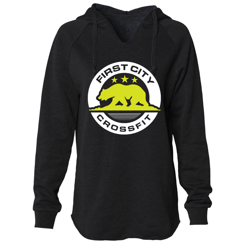 Womens 2X-Large BLACK Hoodie