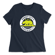 Womens 2X-Large NAVY Relaxed Jersey T-Shirt