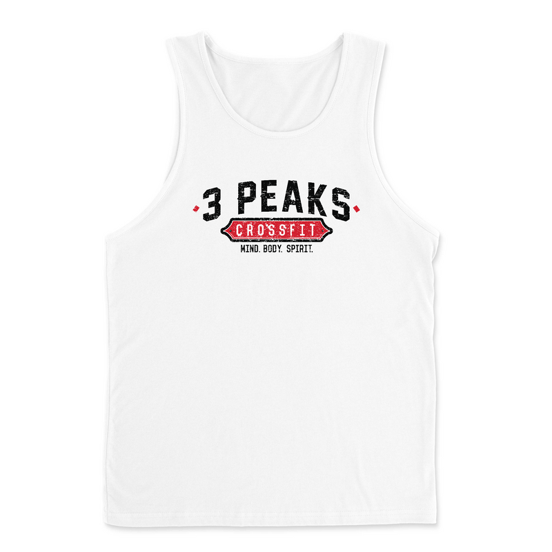 Mens 2X-Large WHITE Tank Top