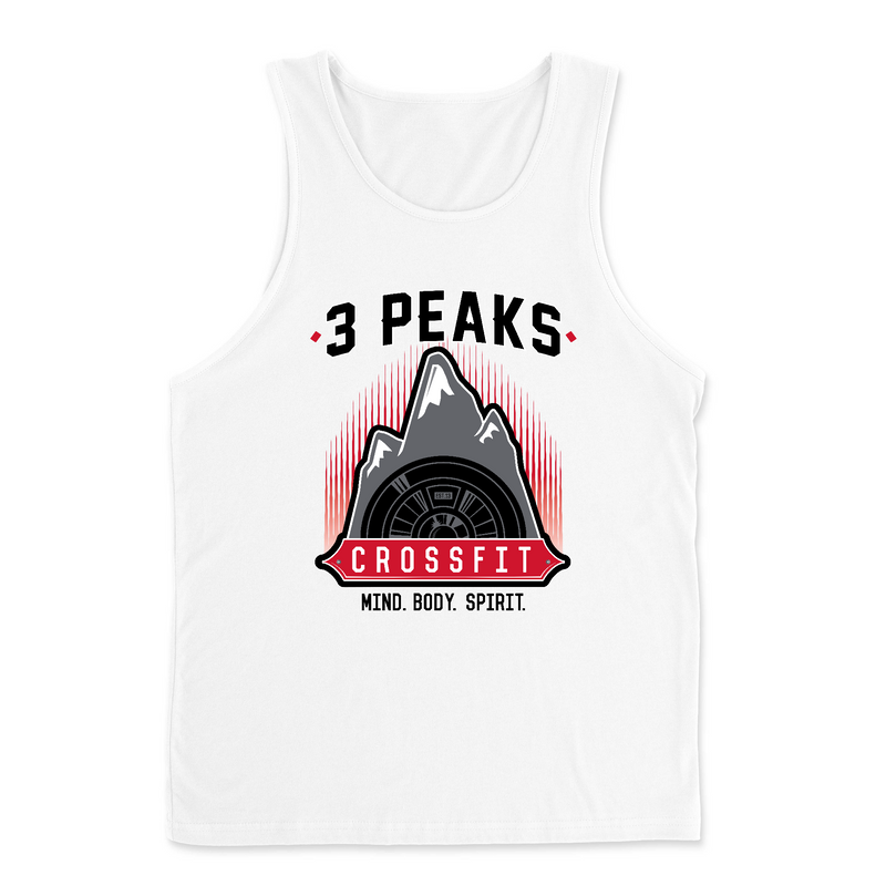 Mens 2X-Large WHITE Tank Top