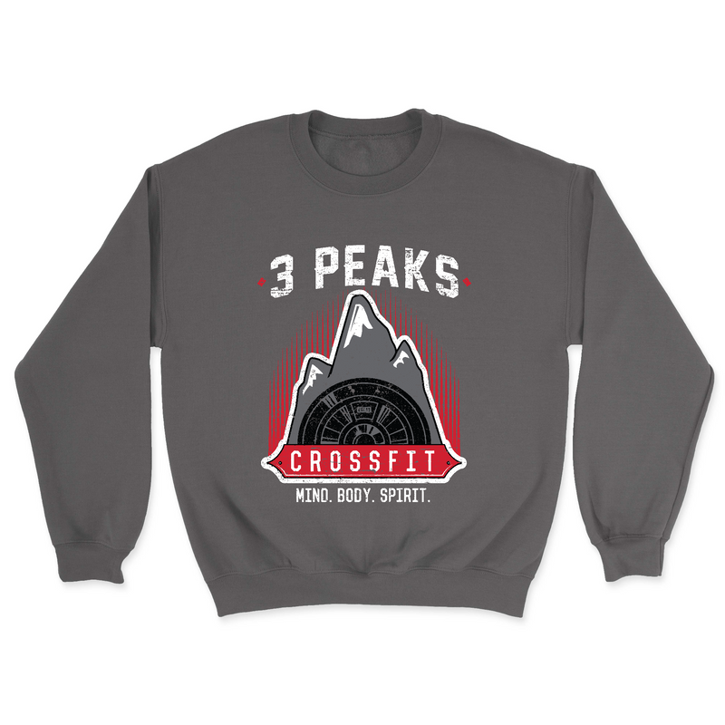 Mens 2X-Large CHARCOAL Midweight Sweatshirt