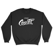 Mens 2X-Large BLACK Midweight Sweatshirt