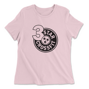 Womens 2X-Large PINK Relaxed Jersey T-Shirt
