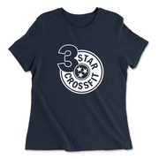 Womens 2X-Large NAVY Relaxed Jersey T-Shirt