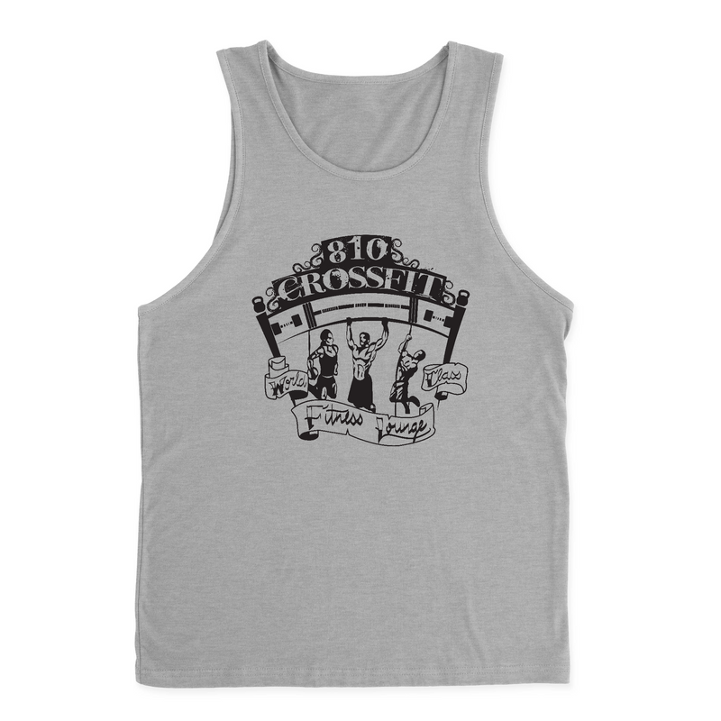 Mens 2X-Large HEATHER_GRAY Tank Top