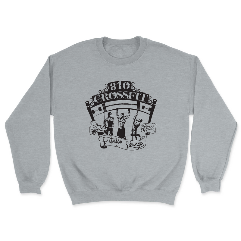 Mens 2X-Large GRAY_HEATHER Midweight Sweatshirt