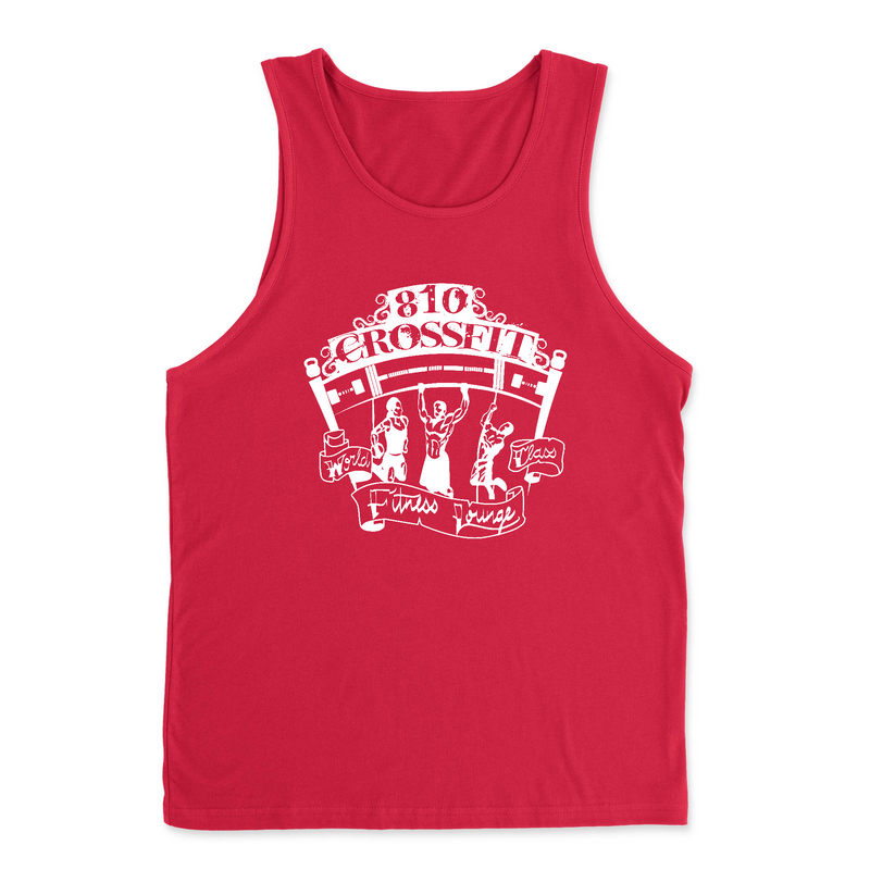 Mens 2X-Large RED Tank Top