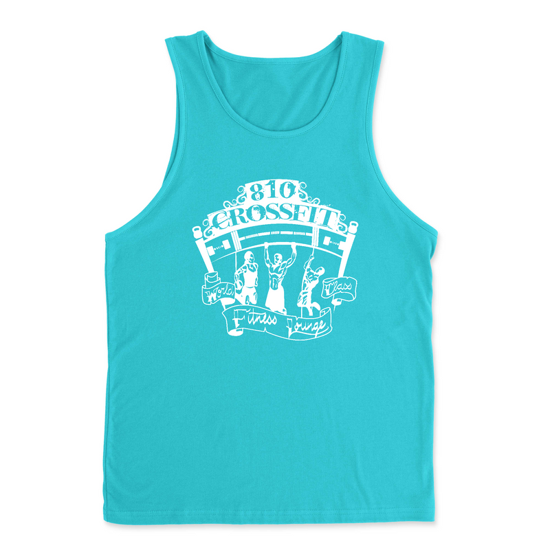 Mens 2X-Large TAHITI_BLUE Tank Top