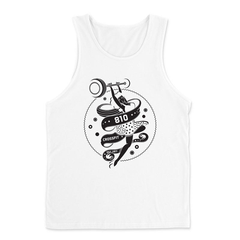 Mens 2X-Large WHITE Tank Top