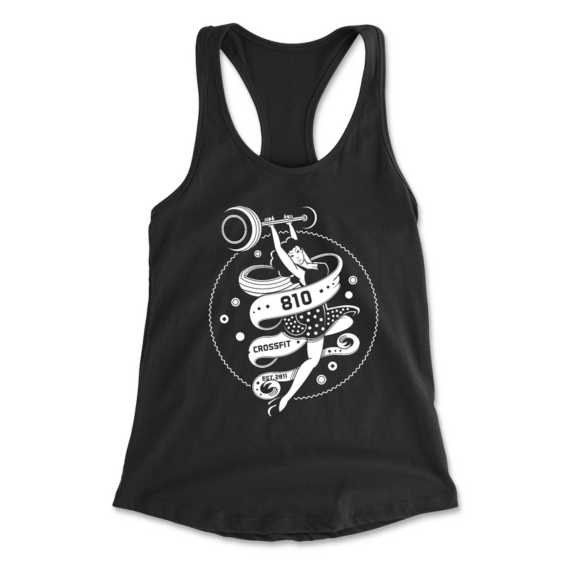 Womens 2X-Large BLACK Tank Top