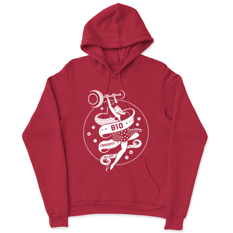 Mens 2X-Large RED Hoodie