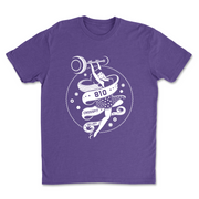 Mens 2X-Large PURPLE_RUSH T-Shirt