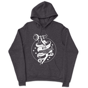 Mens 2X-Large CHARCOAL_HEATHER Hooded T-Shirt