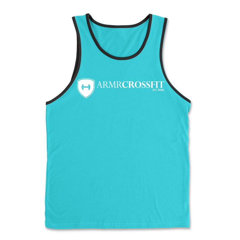 Mens 2X-Large TAHITI_BLUE Tank Top