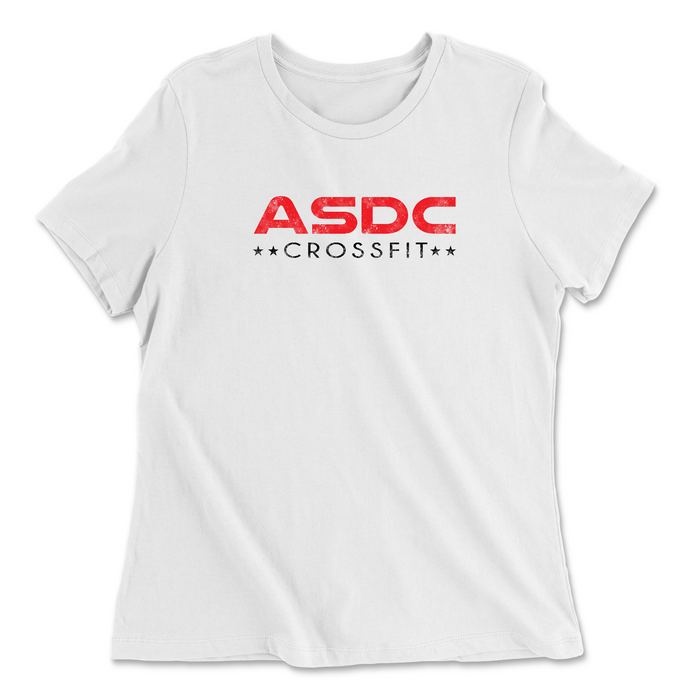 ASDC CrossFit ASDC Womens - Relaxed Jersey T-Shirt