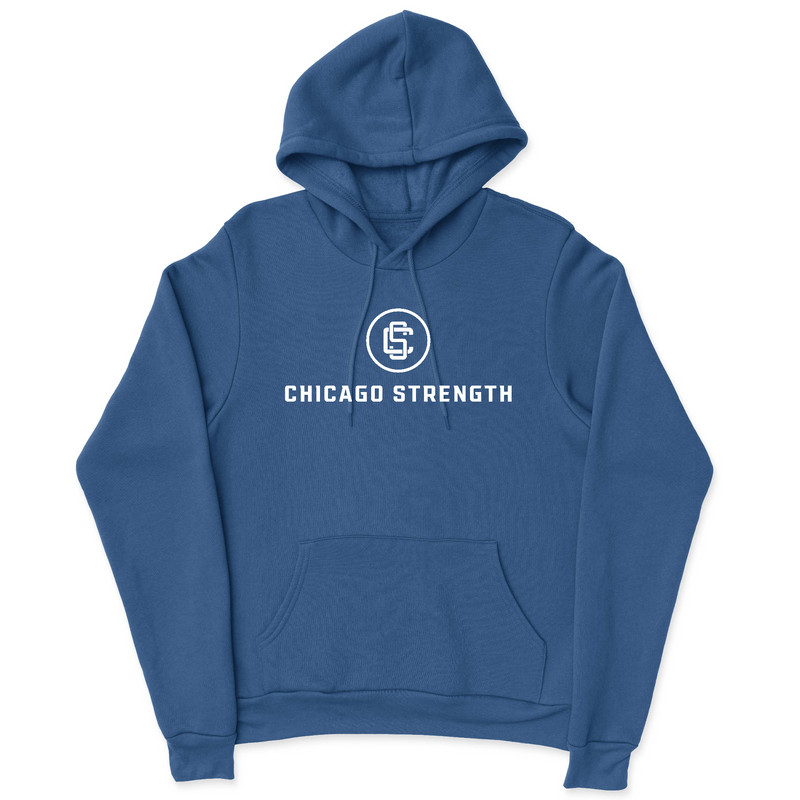 Chicago Strength Bumper Plate Mens - Hoodie