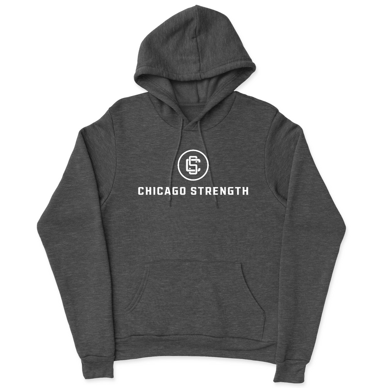 Chicago Strength Bumper Plate Mens - Hoodie