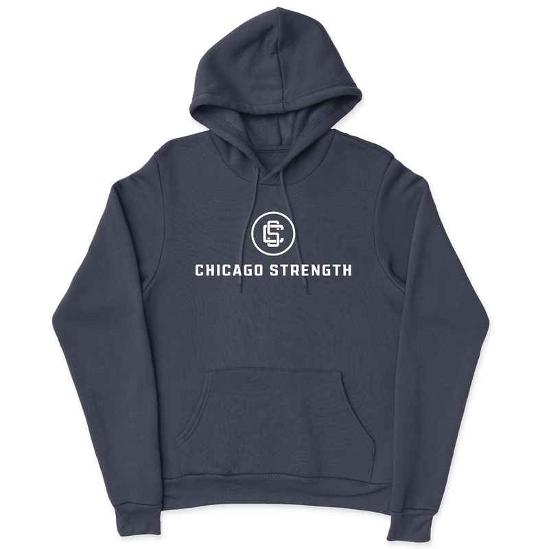 Chicago Strength Bumper Plate Mens - Hoodie
