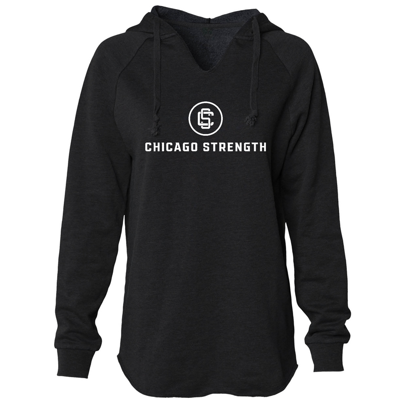 Chicago Strength Bumper Plate Womens - Hoodie