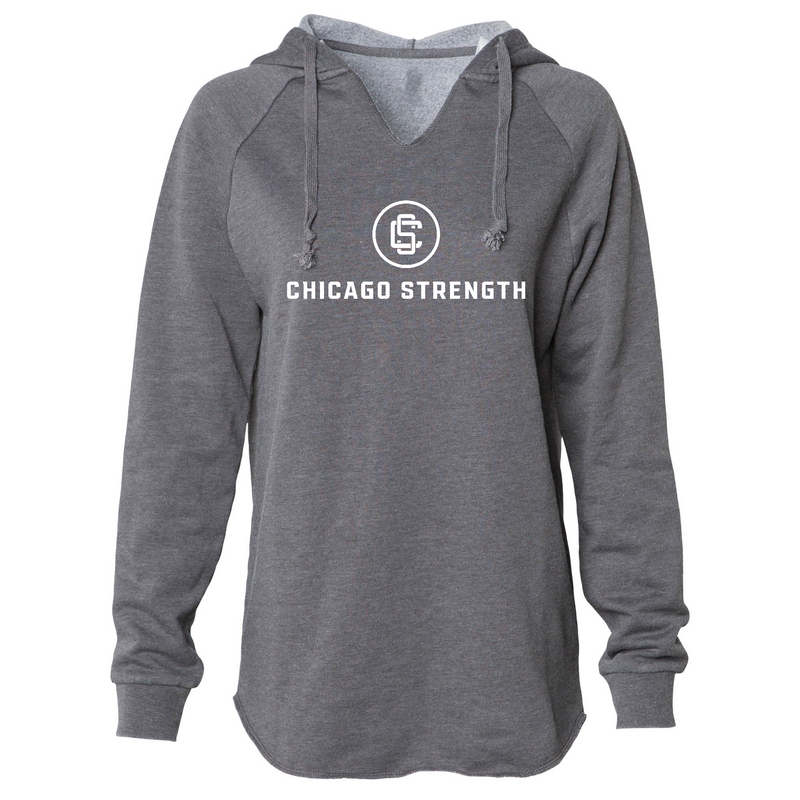 Chicago Strength Bumper Plate Womens - Hoodie