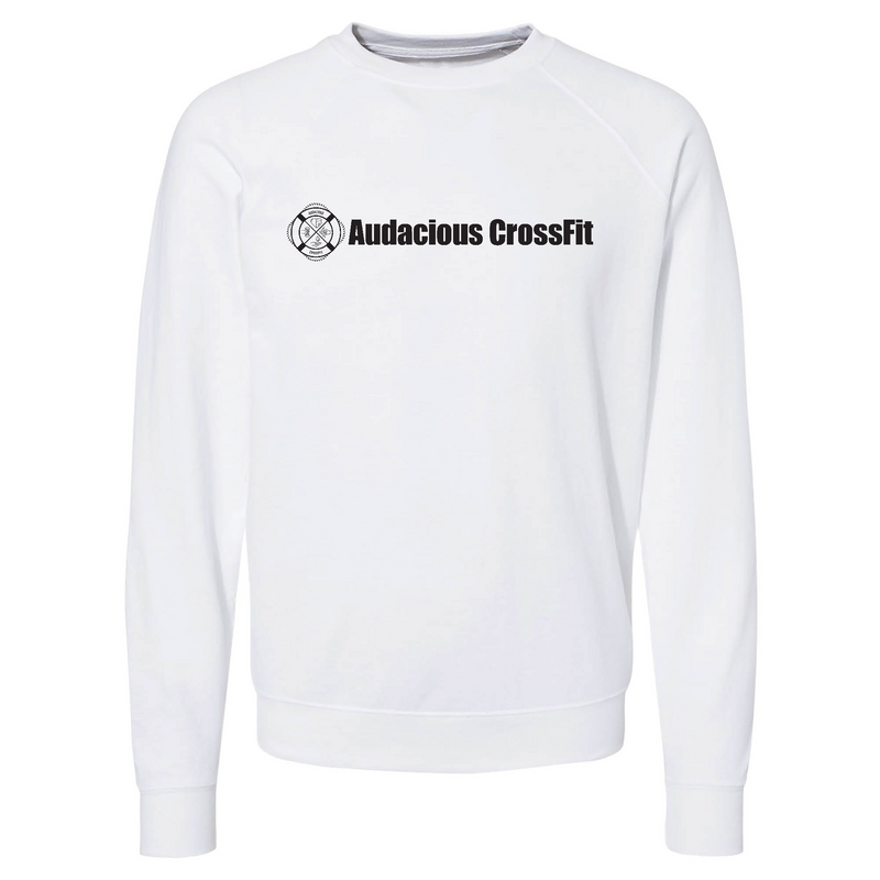 Mens 2X-Large WHITE CrewNeck