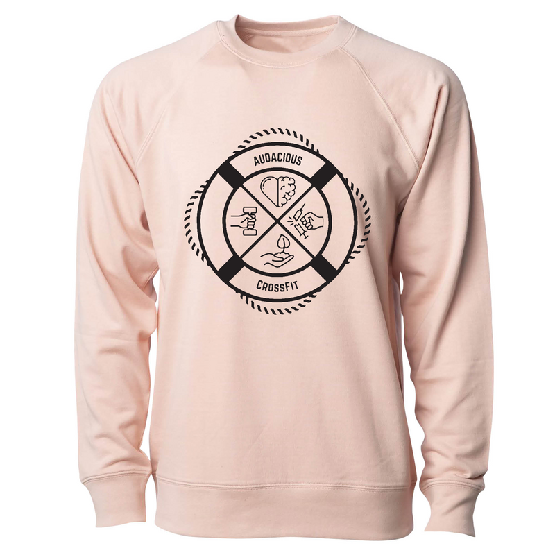 Mens 2X-Large ROSE CrewNeck