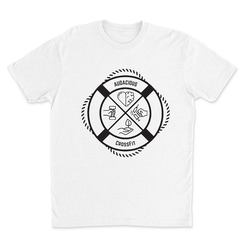 Mens 2X-Large WHITE T-Shirt