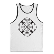Mens 2X-Large WHITE Tank Top