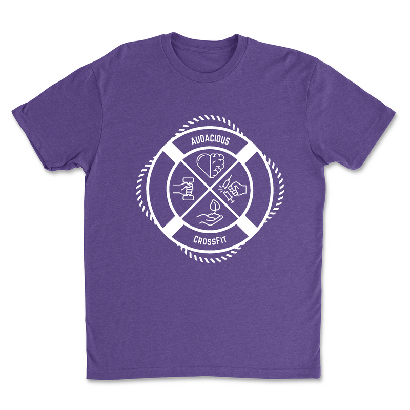 Mens 2X-Large PURPLE_RUSH T-Shirt
