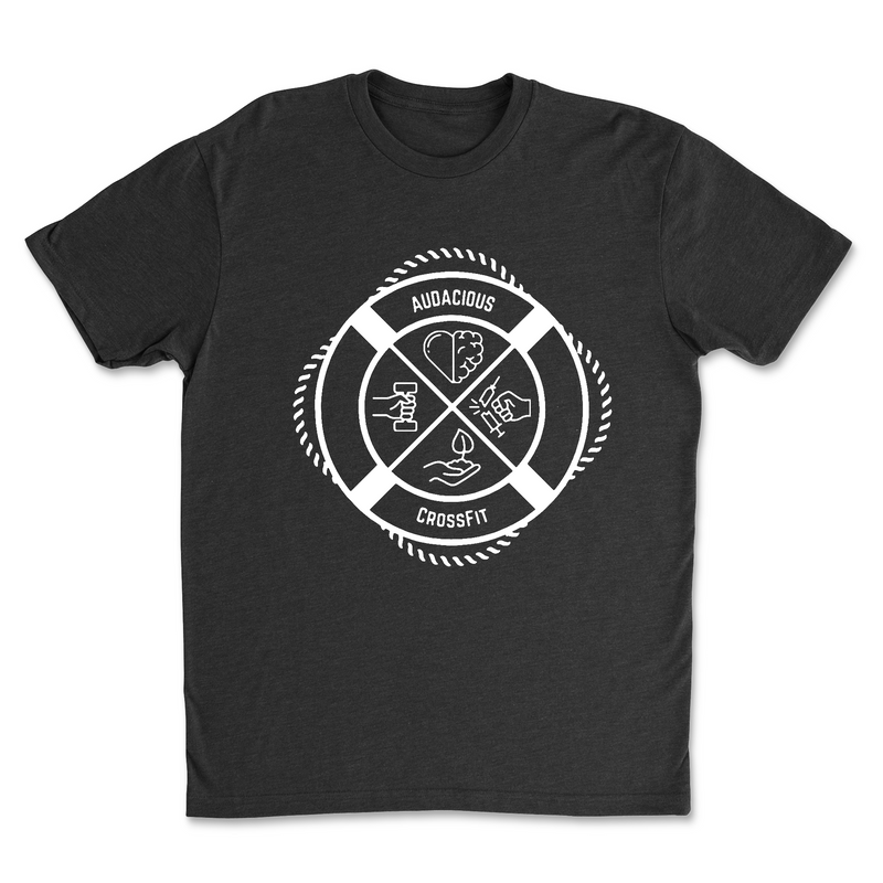 Mens 2X-Large BLACK T-Shirt