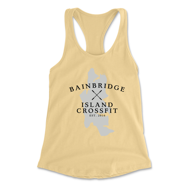 Womens 2X-Large BANANA_CREAM Tank Top