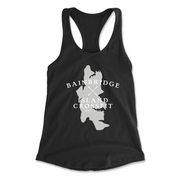Womens 2X-Large BLACK Tank Top