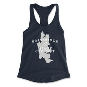Womens 2X-Large INDIGO Tank Top