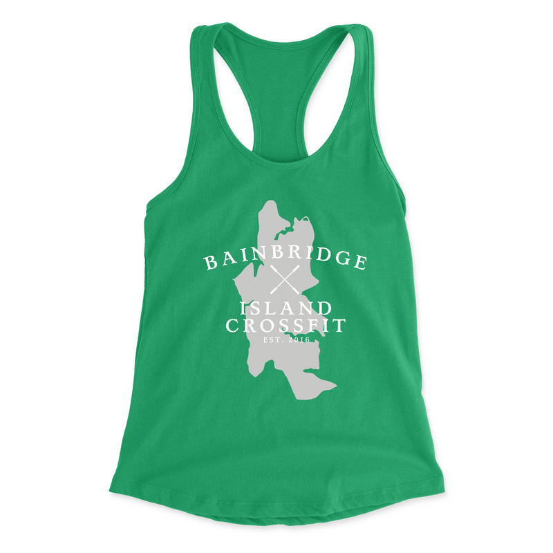 Womens 2X-Large KELLY_GREEN Tank Top