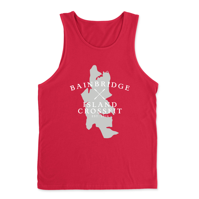 Mens 2X-Large RED Tank Top
