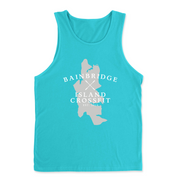 Mens 2X-Large TAHITI_BLUE Tank Top