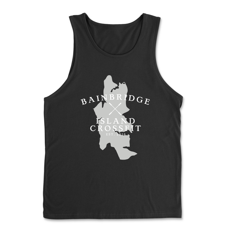Mens 2X-Large BLACK Tank Top