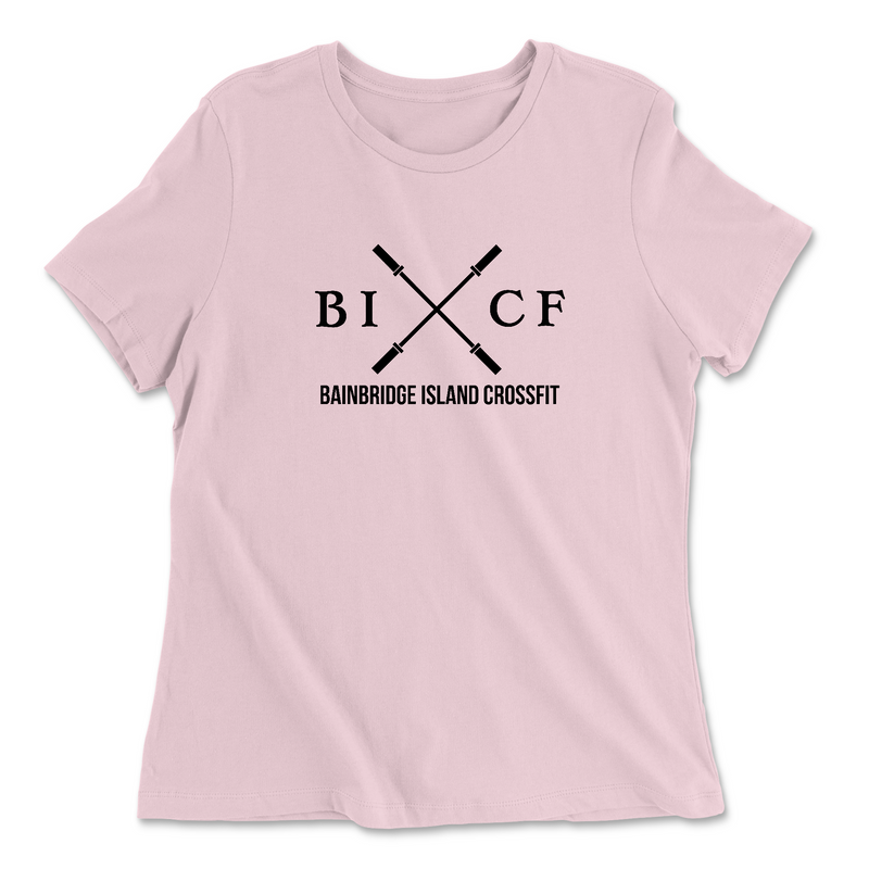Womens 2X-Large PINK Relaxed Jersey T-Shirt