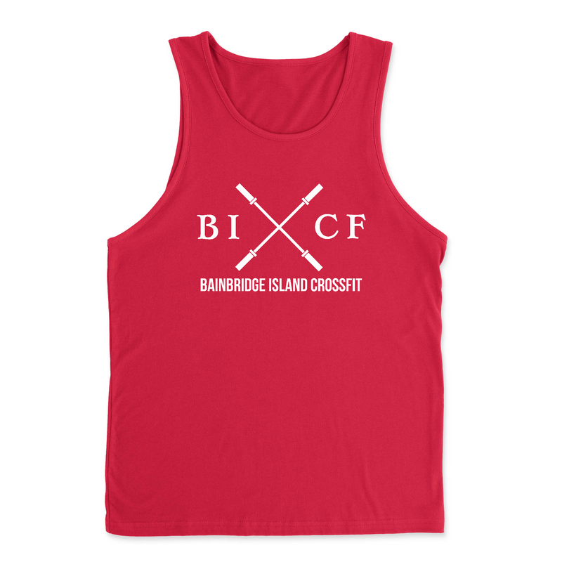 Mens 2X-Large RED Tank Top