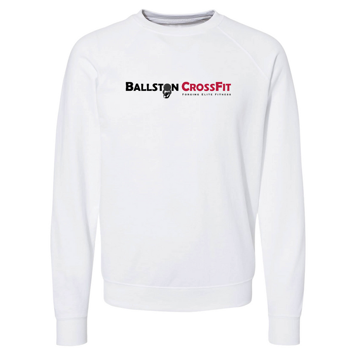 Mens 2X-Large WHITE CrewNeck