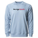 Mens 2X-Large MISTY_BLUE CrewNeck