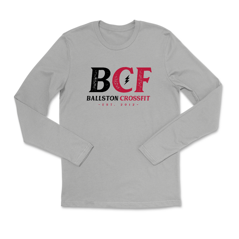 Mens 2X-Large HEATHER_GRAY Long Sleeve