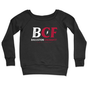 Womens 2X-Large BLACK CrewNeck